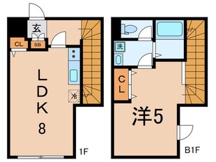 LEGALAND目黒大岡山の物件間取画像